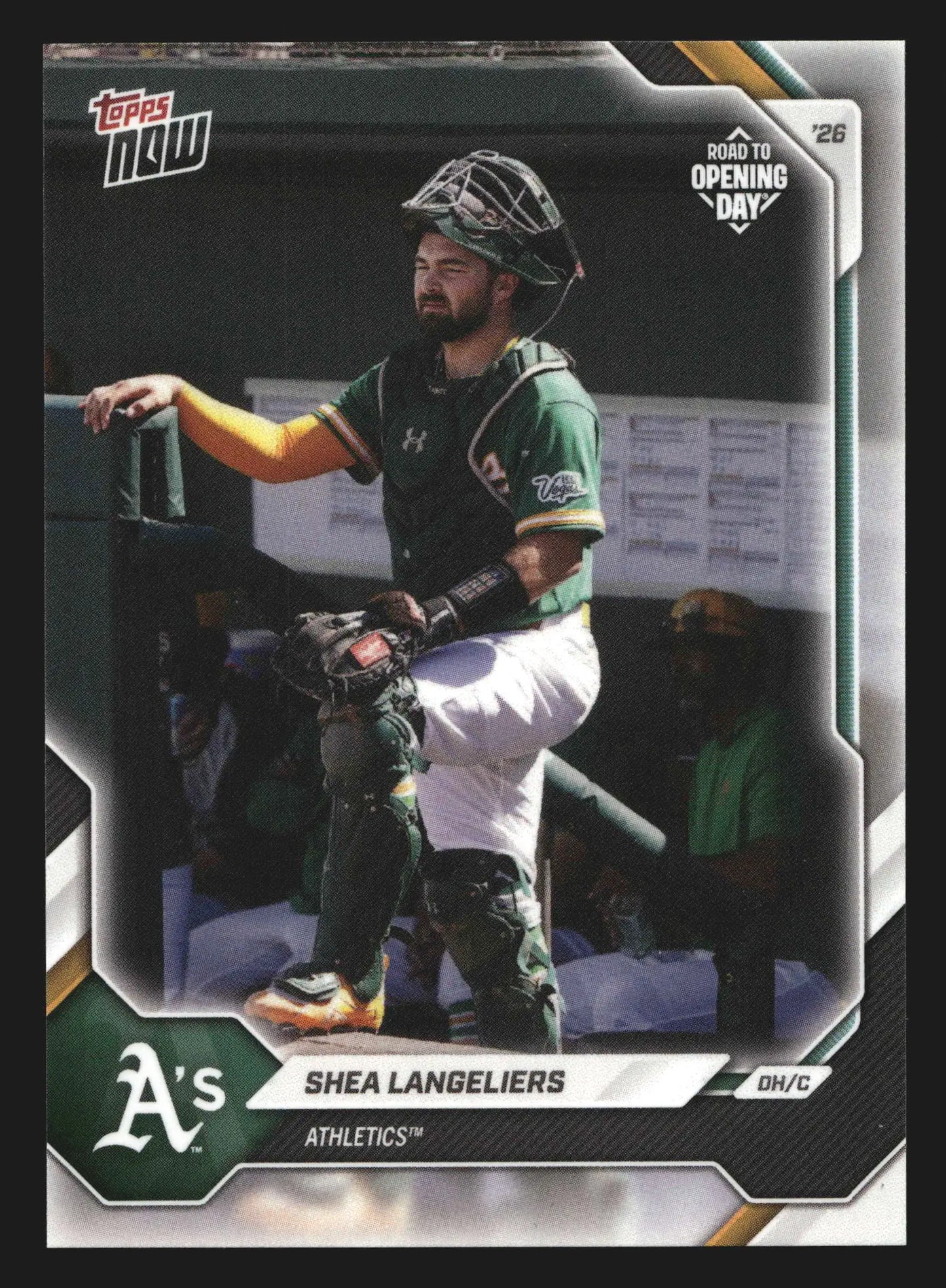 2026 Topps NOW Road to Opening Day #OD-124 Shea Langeliers