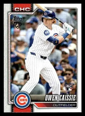 2026 Topps Owen Caissie #233 RC Chicago Cubs - Baseball Card Single