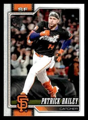 2026 Topps Patrick Bailey #7 San Francisco Giants - Baseball Card Single