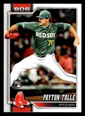 2026 Topps Payton Tolle #15 RC Boston Red Sox - Baseball Card Single
