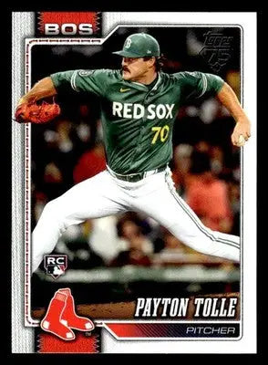 2026 Topps Payton Tolle #15 RC Boston Red Sox - Baseball Card Single