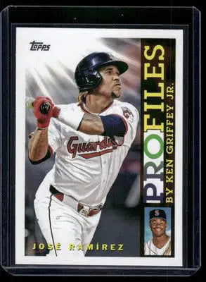 2026 Topps Profiles by Ken Griffey Jr. José Ramírez #TP-9 Baseball - Baseball Card Single