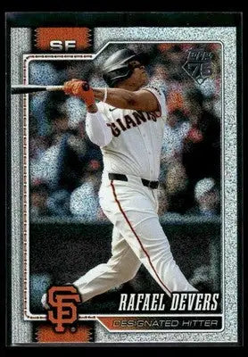 2026 Topps Rafael Devers #219 Sandglitter San Francisco Giants - Baseball Card Single
