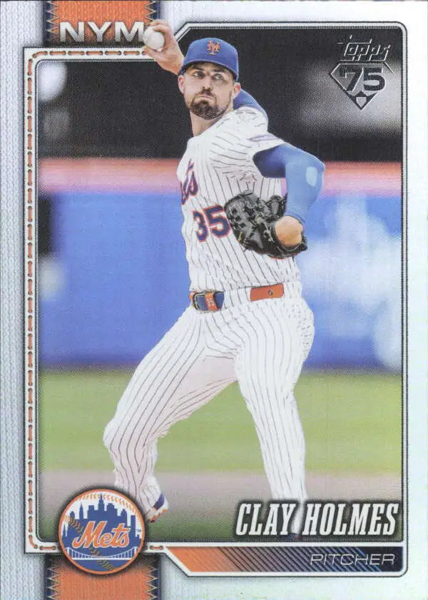 2026 Topps Rainbow Foil #276 Clay Holmes NM-MT Mets ID:82185 - Baseball Card Single