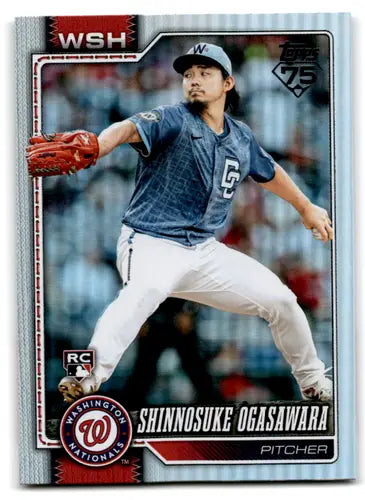 2026 Topps Rainbow Foil #32 Shinnosuke Ogasawara NM-MT RC Rookie Nation ID:82147 - Baseball Card Single