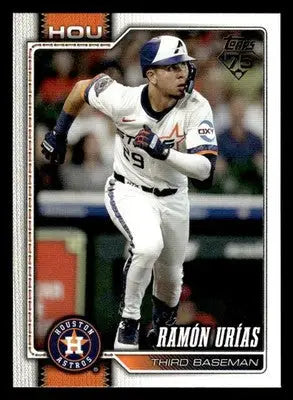 2026 Topps Ramón Urías #343 Houston Astros - Baseball Card Single