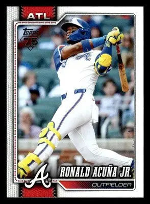 2026 Topps Ronald Acuña Jr. #50 Atlanta Braves - Baseball Card Single