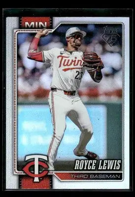 2026 Topps Royce Lewis #115 Rainbow Foil Minnesota Twins - Baseball Card Single