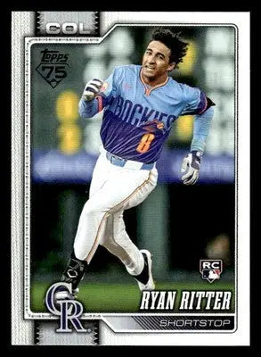 2026 Topps Ryan Ritter #18 RC Colorado Rockies - Baseball Card Single
