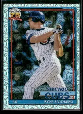 2026 Topps Ryne Sandberg #91C-99 1991 Topps 35th Anniv Chrome Cubs - Baseball Card Single