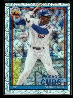 2026 Topps Sammy Sosa #91C-88 1991 Topps 35th Anniv Chrome Cubs - Baseball Card Single