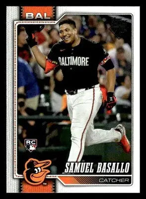 2026 Topps Samuel Basallo #104 RC Baltimore Orioles - Baseball Card Single