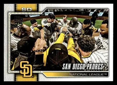 2026 Topps San Diego Padres #292 San Diego Padres - Baseball Card Single