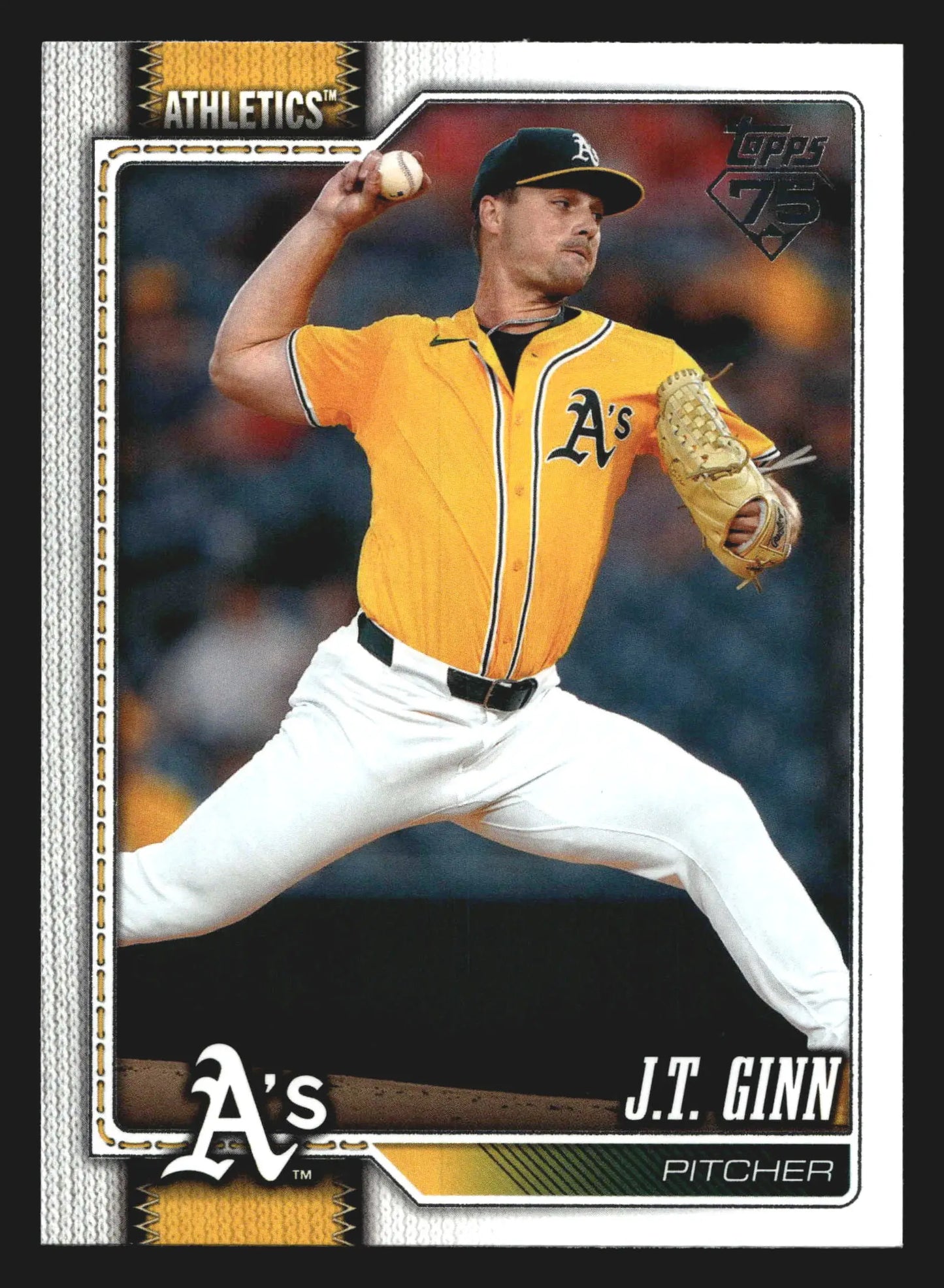 2026 Topps Series 1 #153 J.T. Ginn Athletics - Baseball Card Single