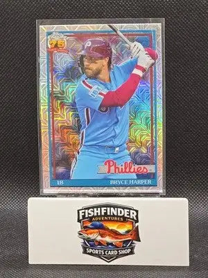 2026 Topps Series 1 - 1991 Topps Chrome Silver Pack Mojo Bryce Harper #91C-57 - Baseball Card Single