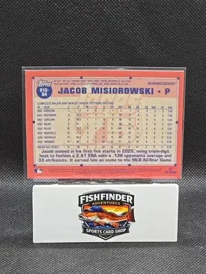 2026 Topps Series 1 - 1991 Topps Chrome Silver Pack Mojo Jacob Misiorowski... - Baseball Card Single