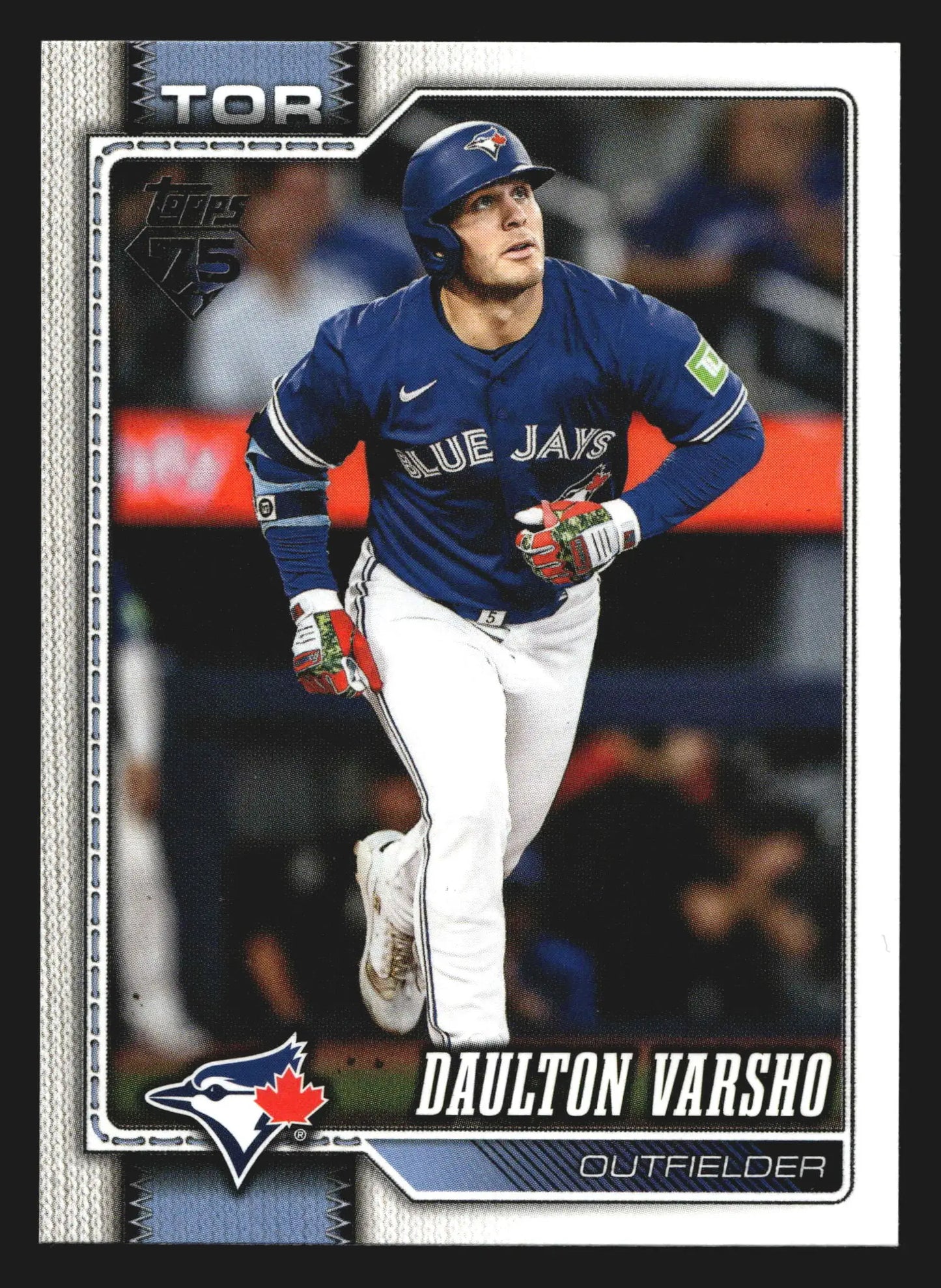 2026 Topps Series 1 #2 Daulton Varsho Toronto Blue Jays