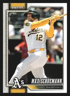 2026 Topps Series 1 #225 Max Schuemann Athletics - Baseball Card Single