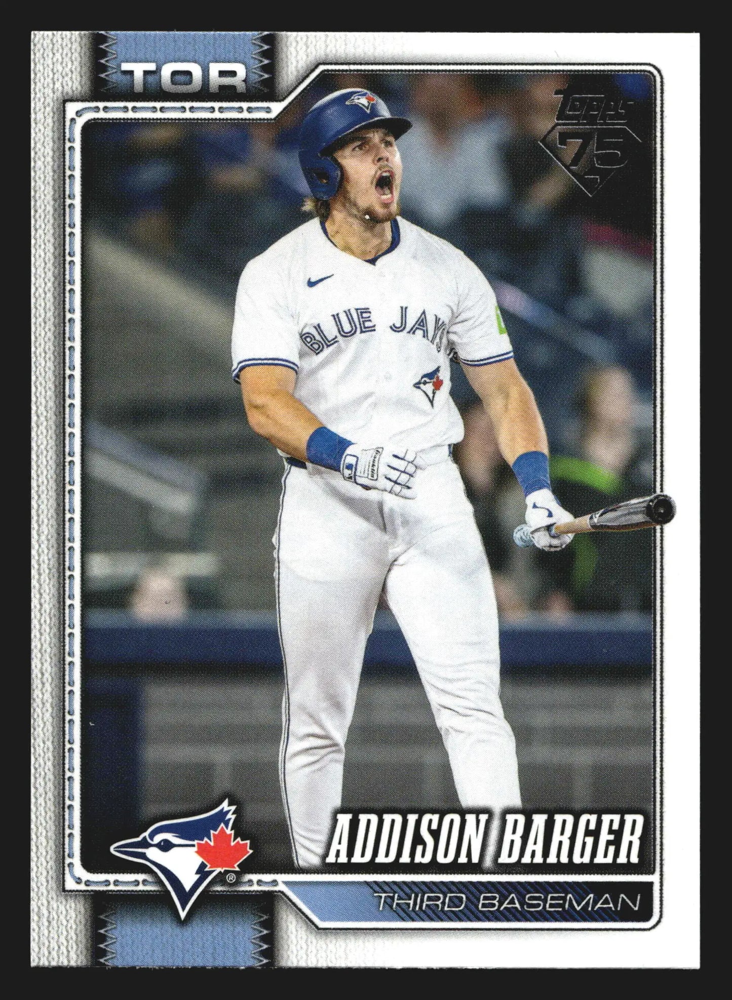 2026 Topps Series 1 #241 Addison Barger Toronto Blue Jays - Baseball Card Single
