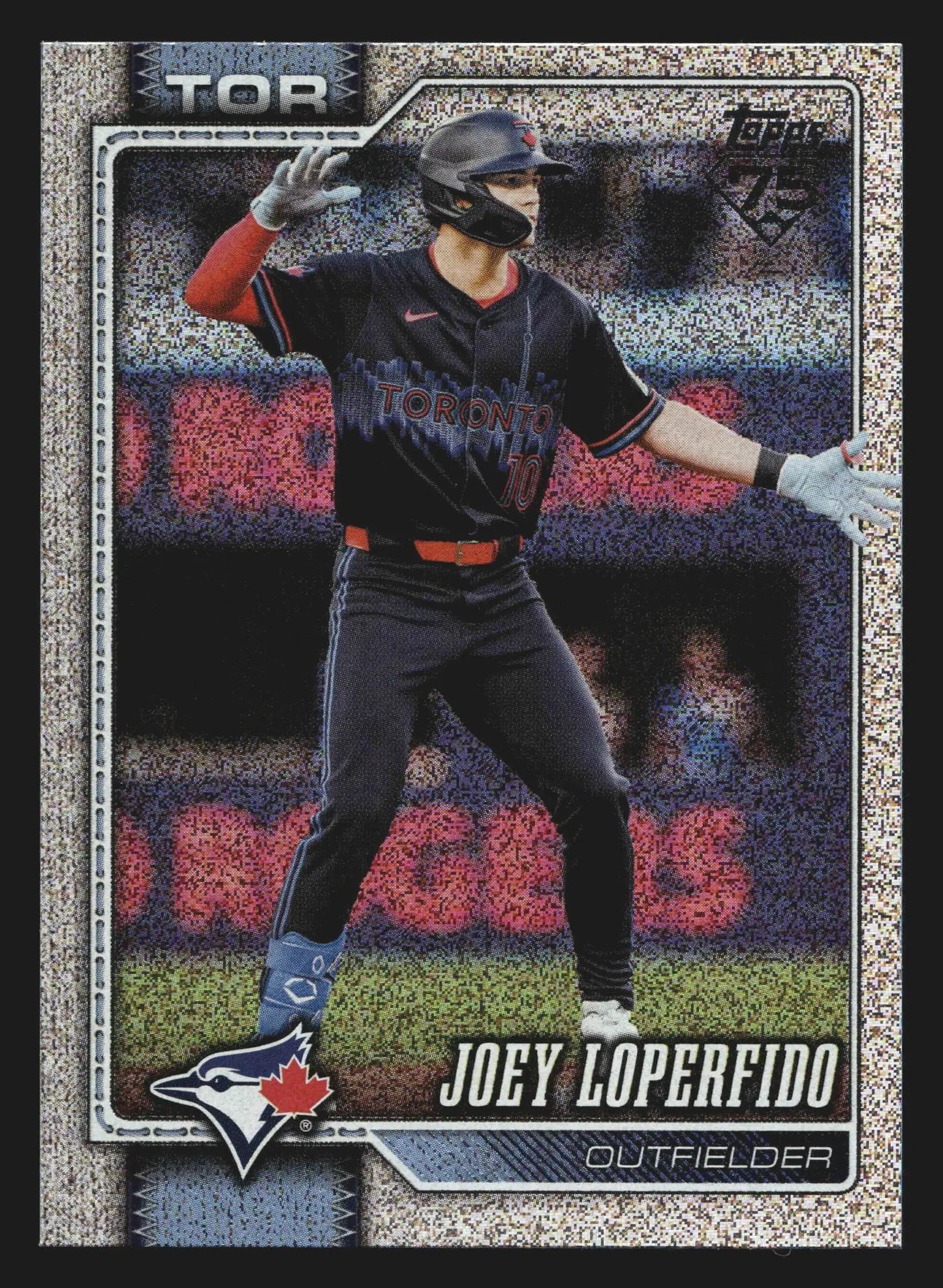 2026 Topps Series 1 #263 Joey Loperfido Sandglitter Blue Jays