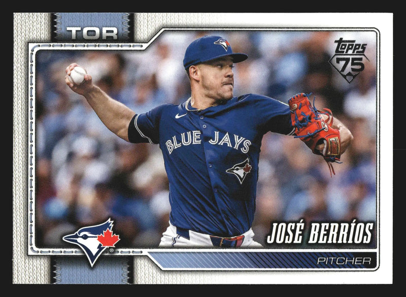 2026 Topps Series 1 #272 Jose Berrios Toronto Blue Jays - Baseball Card Single