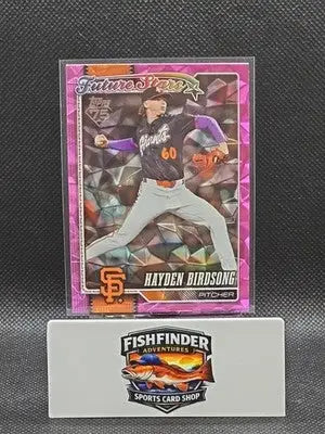 2026 Topps Series 1 #296 Hayden Birdsong Future Stars Pink Diamanté - Baseball Card Single