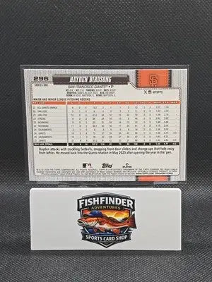 2026 Topps Series 1 #296 Hayden Birdsong Future Stars Pink Diamanté - Baseball Card Single