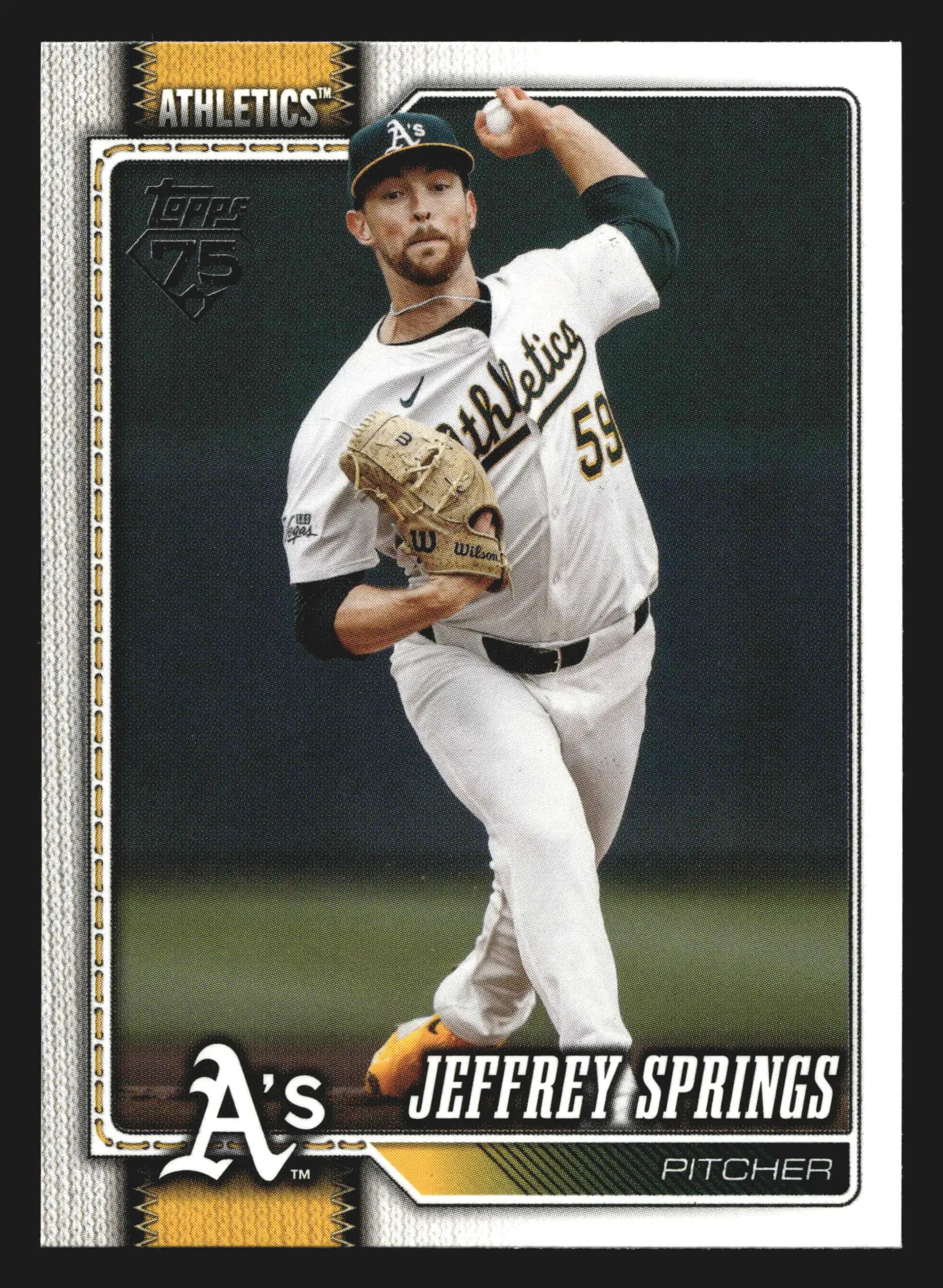 2026 Topps Series 1 #87 Jeffrey Springs Athletics - Baseball Card Single