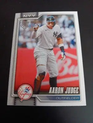 2026 Topps Series 1 - Aaron Judge #1. NY Yankees. NRMT+ - Baseball Card Single