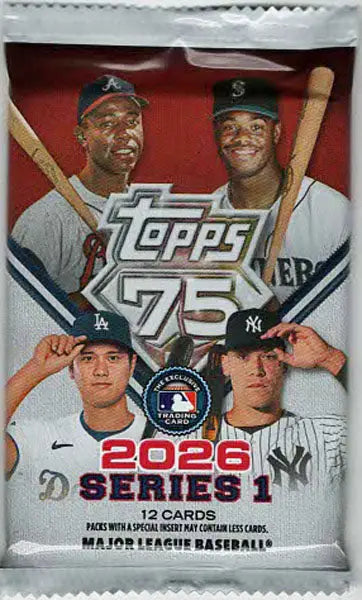 2026 Topps Series 1 Baseball Value Pack - Baseball Card Box