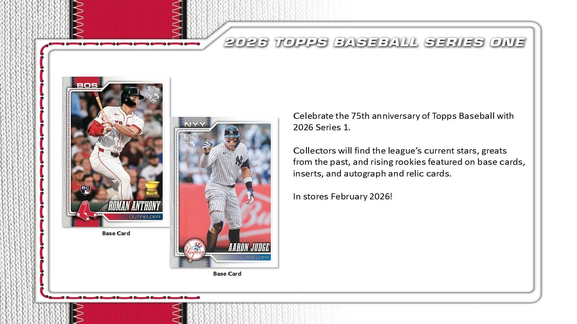 2026 Topps Series 1 Baseball Value Pack - Baseball Card Box