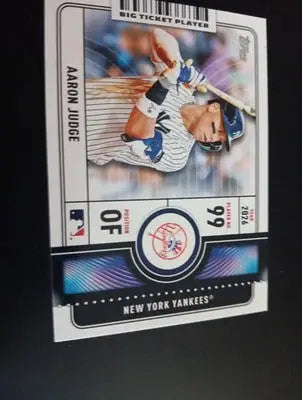 2026 Topps Series 1 - Big Ticket Players Aaron Judge. NY Yankees. #BTP-18. NRMT+ - Baseball Card Single