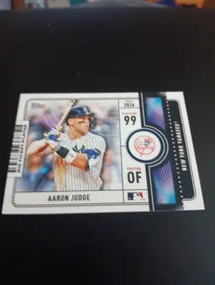 2026 Topps Series 1 - Big Ticket Players Aaron Judge. NY Yankees. #BTP-18. NRMT+ - Baseball Card Single