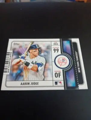 2026 Topps Series 1 - Big Ticket Players Aaron Judge. NY Yankees. #BTP-18. NRMT+ - Baseball Card Single