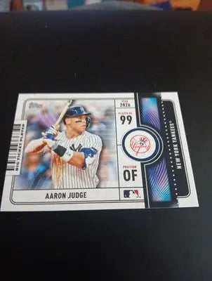 2026 Topps Series 1 - Big Ticket Players Aaron Judge. NY Yankees. #BTP-18. NRMT+ - Baseball Card Single
