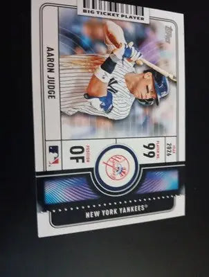 2026 Topps Series 1 - Big Ticket Players Aaron Judge. NY Yankees. #BTP-18. NRMT+ - Baseball Card Single