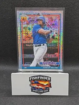 2026 Topps Series 1 Chrome Adrian Beltre MOJO # 91C-1 Texas Rangers