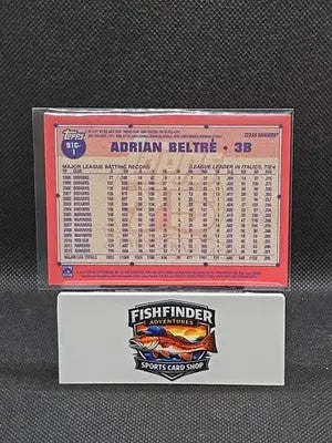 2026 Topps Series 1 Chrome Adrian Beltre MOJO # 91C-1 Texas Rangers