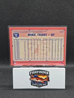 2026 Topps Series 1 Chrome Mojo Mike Trout #91C-42 Angels - Baseball Card Single