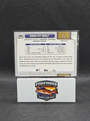 2026 Topps Series 1 Kansas City Royals Team Card Spring Training #34 - Baseball Card Single