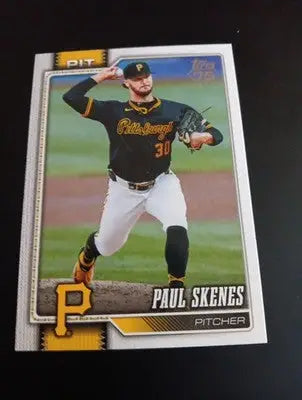 2026 Topps Series 1 - Paul Skenes #100. Pirates. NRMT+ - Baseball Card Single