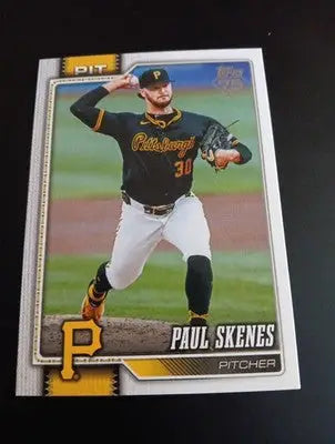 2026 Topps Series 1 - Paul Skenes #100. Pirates. NRMT+ - Baseball Card Single