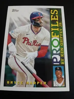 2026 Topps Series 1 - Profiles Bryce Harper #TP-19. Phillies. NRMT+