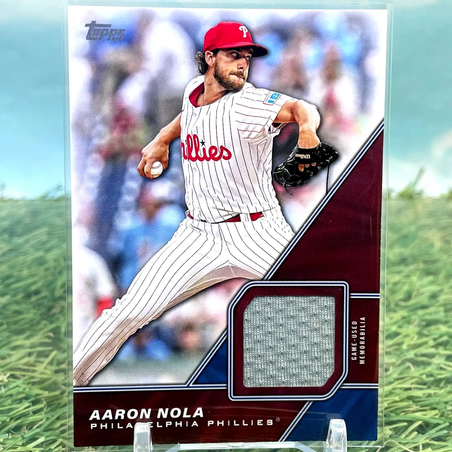 2026 Topps Series 1 Relic Aaron Nola Philadelphia Phillies MLM-AN - Baseball Card Single