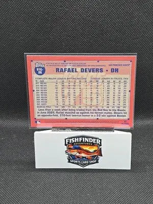 2026 Topps Series 1 Silver Pack Chrome Mojo Rafael Devers Giants #91C-26 - Baseball Card Single