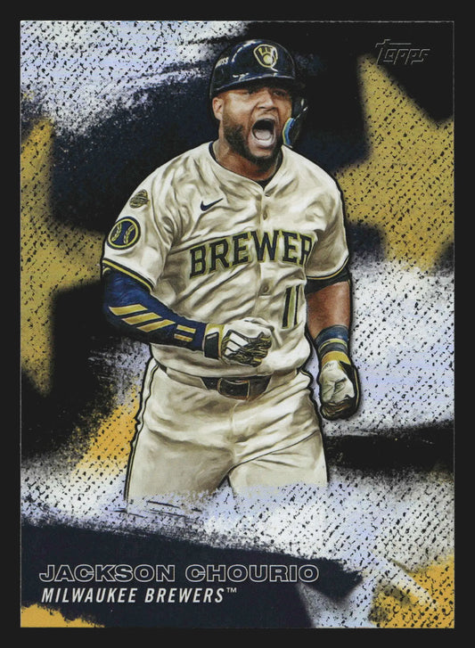 2026 Topps Series 1 #SMLB-45 Jackson Chourio Stars of MLB Insert Brewers - Baseball Card Single