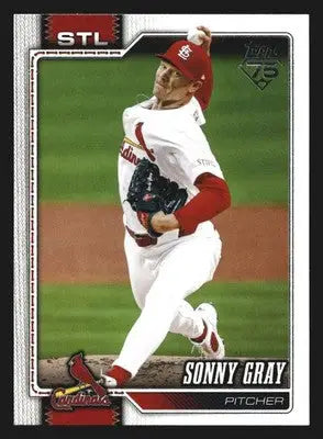 2026 Topps Series 1 Sonny Gray #40 St. Louis Cardinals - Baseball Card Single