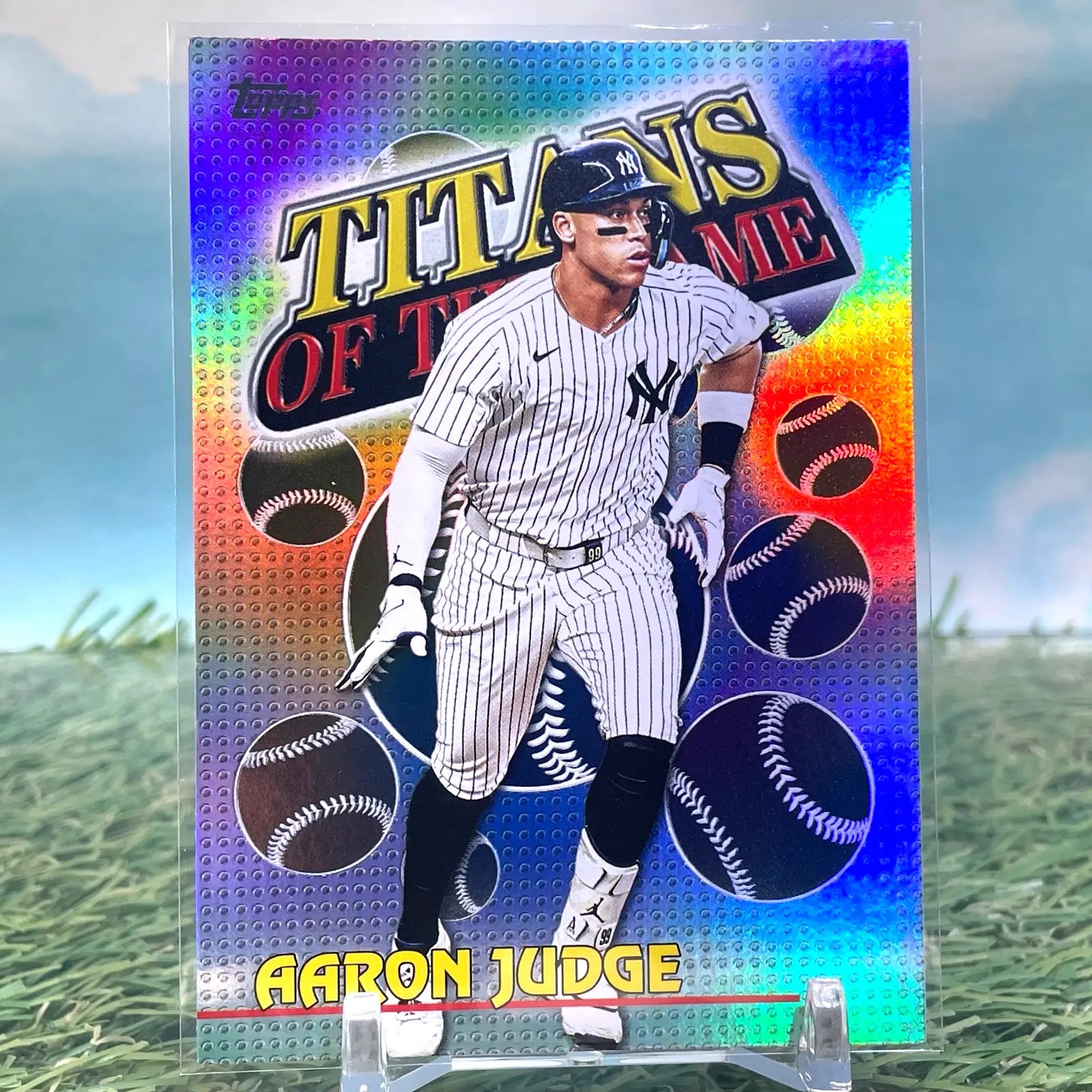 2026 Topps Series 1 Titans Of The Game Aaron Judge New York Yankees KM11 - Baseball Card Single