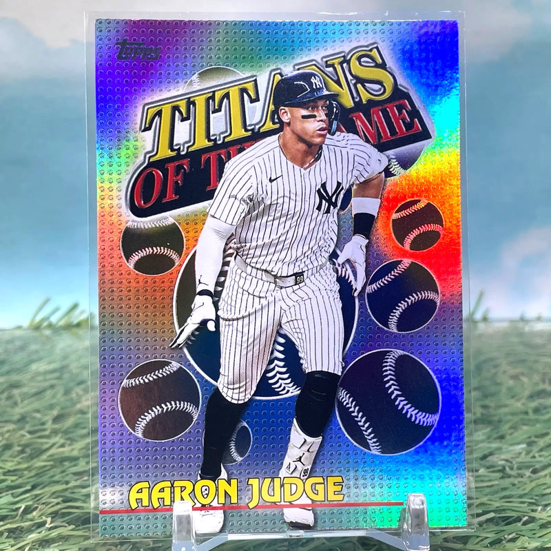 2026 Topps Series 1 Titans Of The Game Aaron Judge New York Yankees KM11 - Baseball Card Single