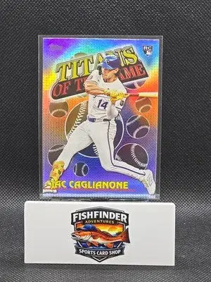 2026 Topps Series 1 - Titans of the Game Jac Caglianone #TOG-12 (RC) - Baseball Card Single